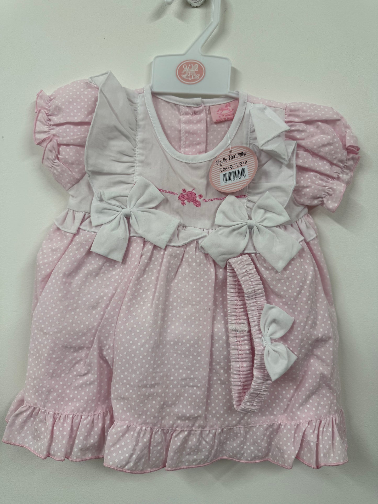 Baby Girls Dress & Headband (9-24m)