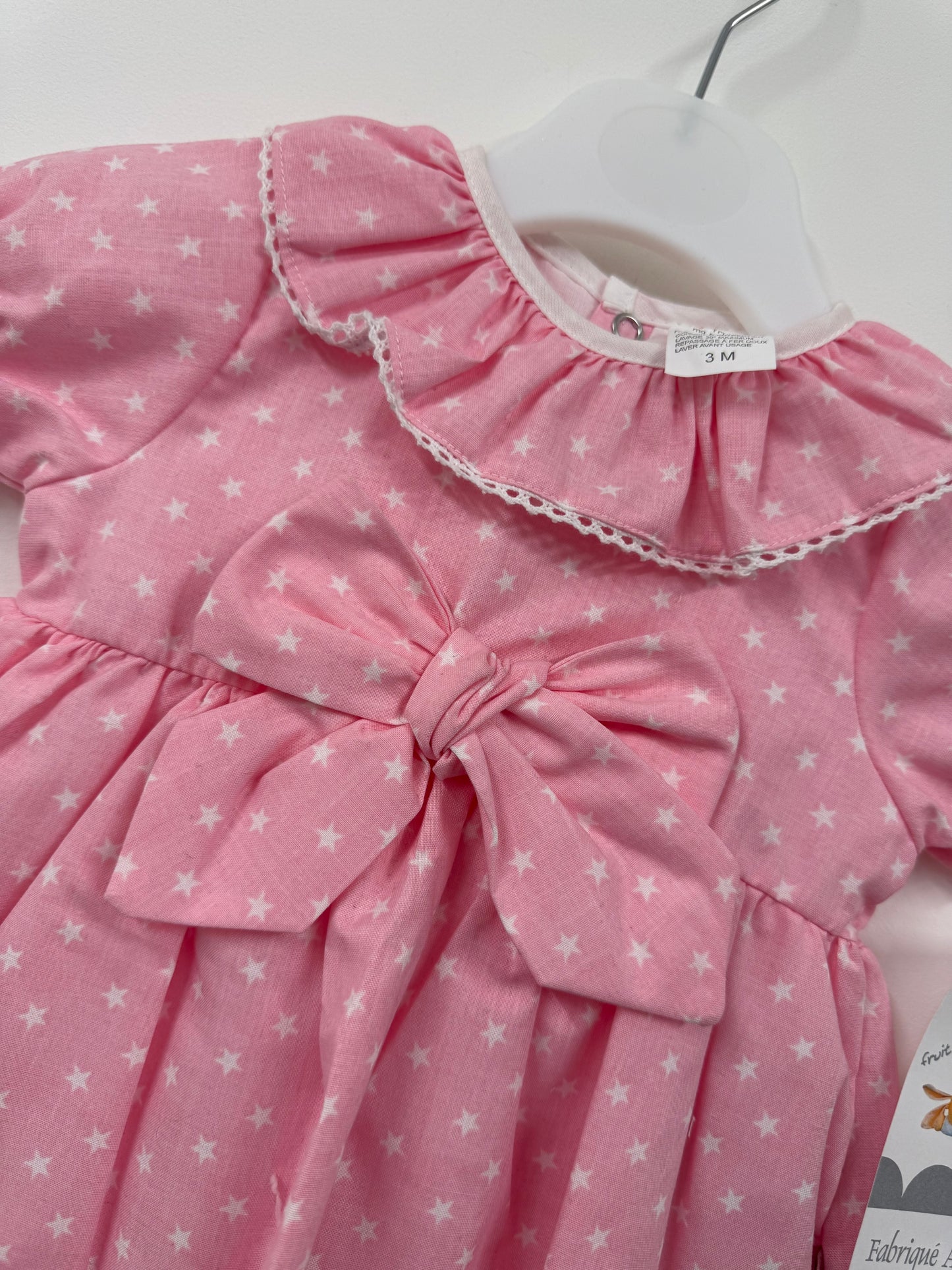 Baby Girls Star Bow Spanish Dress
