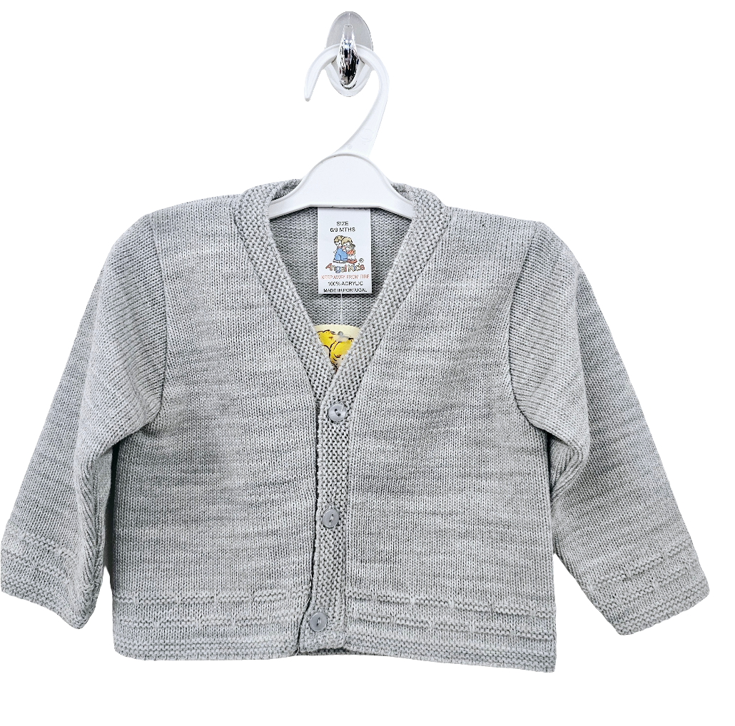 Baby's Grey Cardigan 6-9 Months