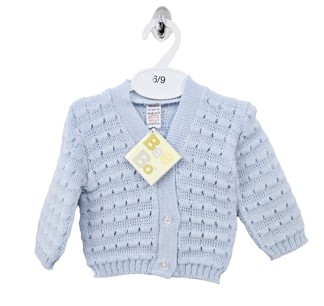 Blue Knitted Cardigan 6-9 Months