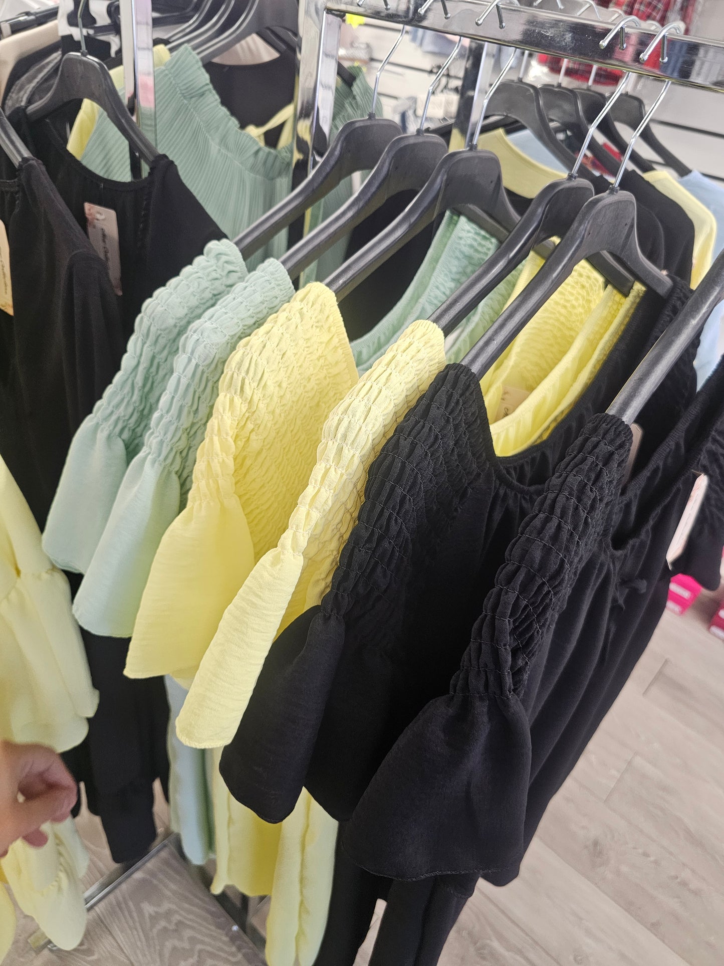 Ladies Elasticated Bow Top (UK12-22)