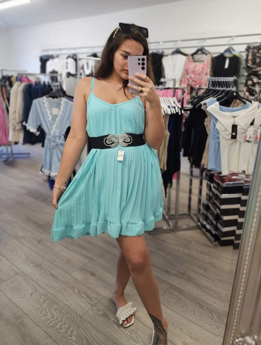 Ladies Curve Top/Dress (belt not included) UK 12-24