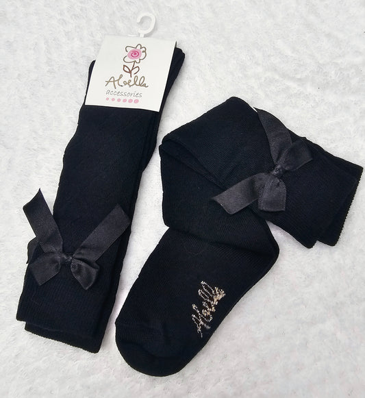 Baby Girl Black Socks 18-24months