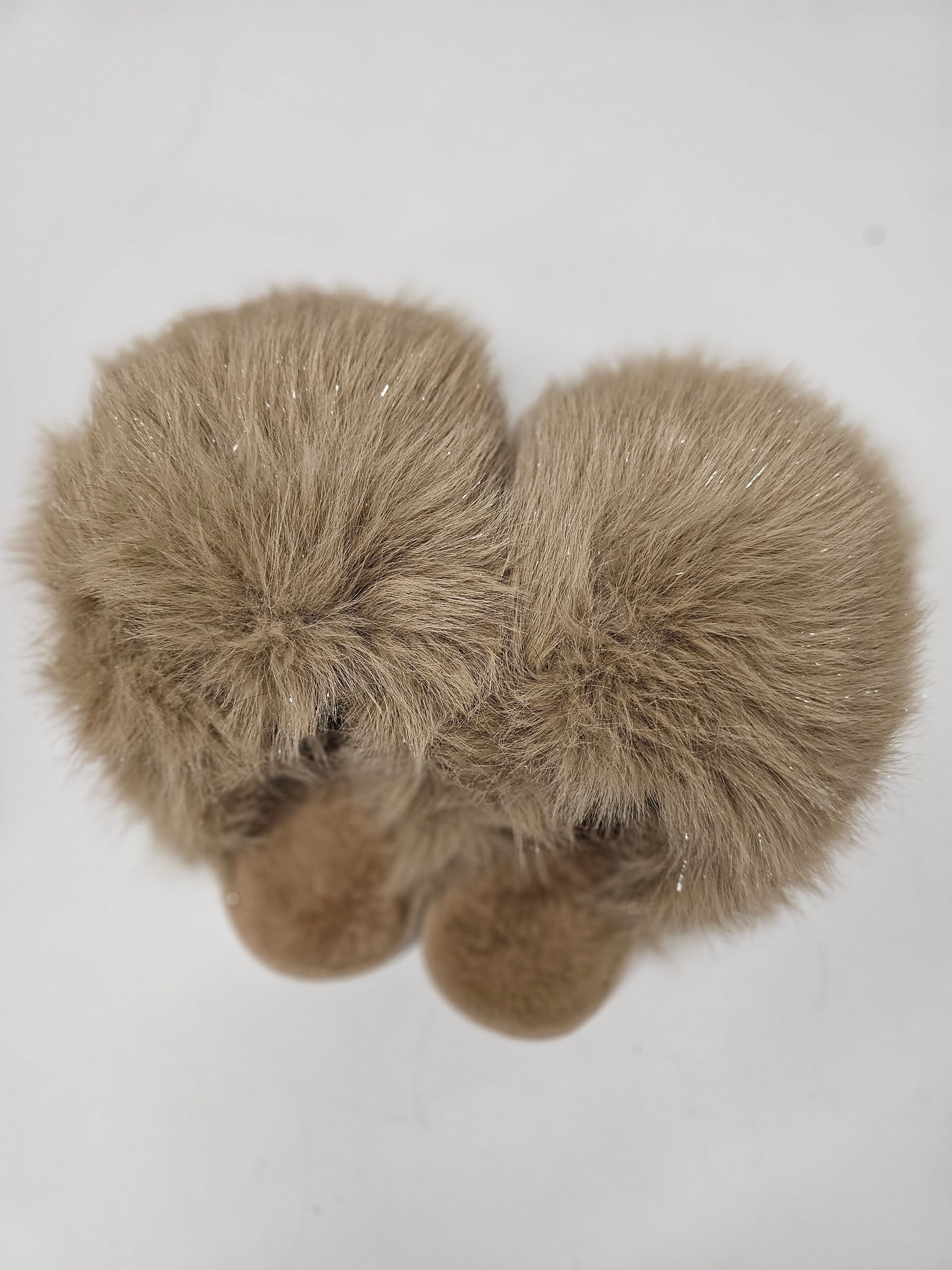 Fluffy Camel Slippers