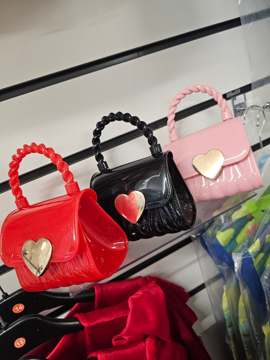 Girls Little Heart Bags