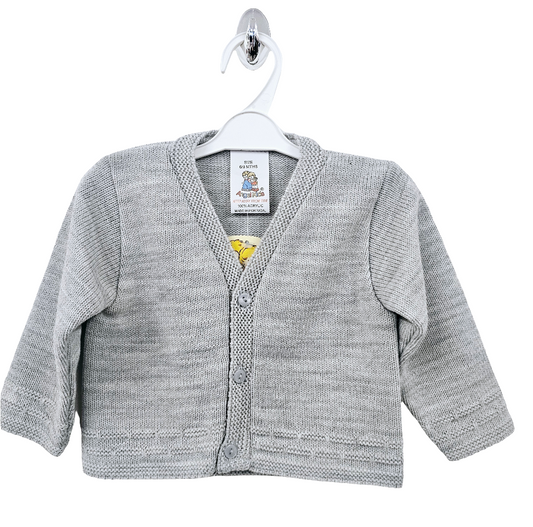 Baby's Grey Cardigan 6-9 Months