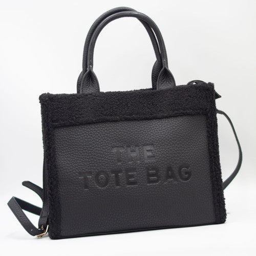 The Black Fur T Bag