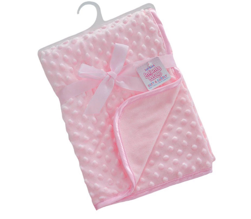 Pink Bobble Blanket