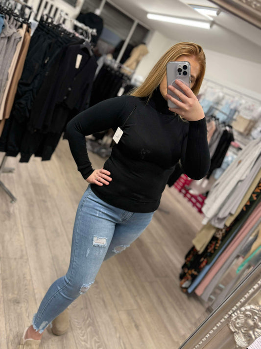 High Neck Jumper (6-12)