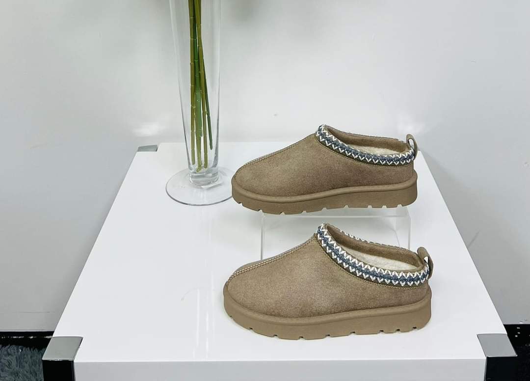 Fur Slipper Flat Shoes