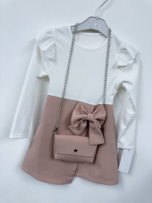 Girls Dress With Matching Handbag (1yr-14yr)