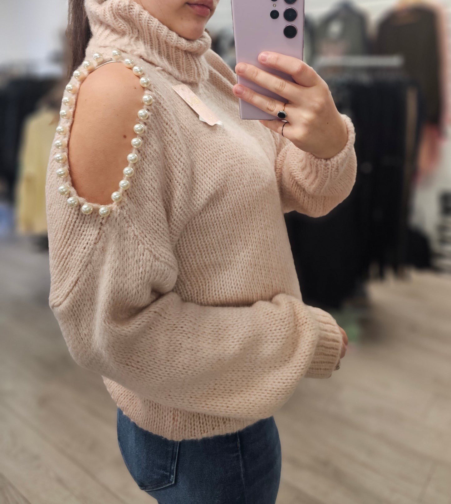 Pearl One Cold Shoulder Jumper (8-14)