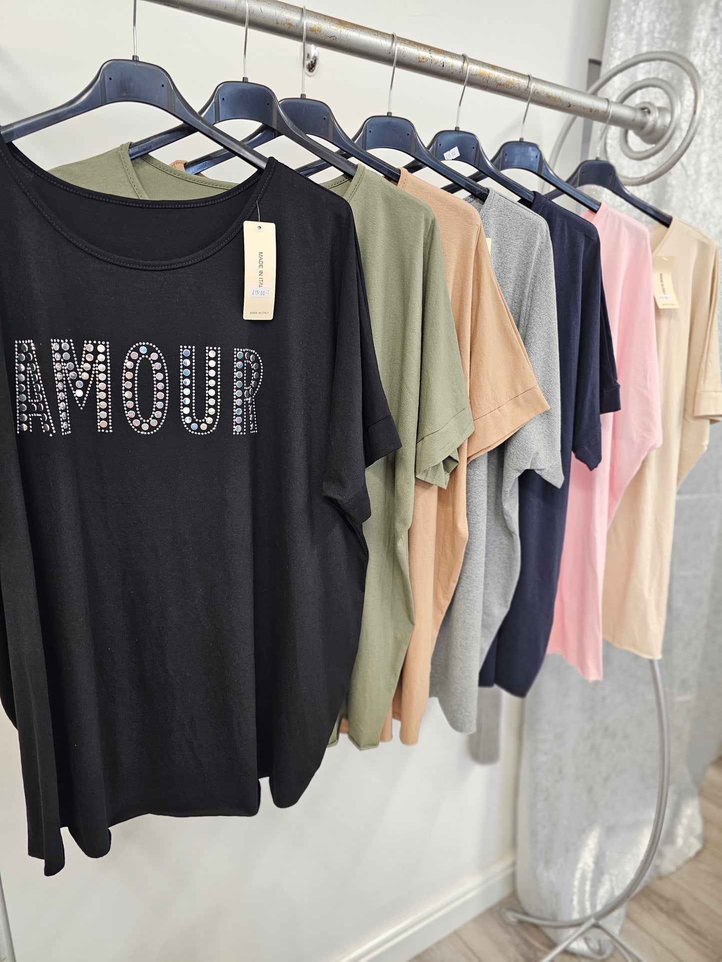 Amour crystal tee T-shirt